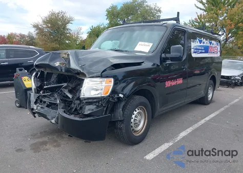 2014 Nissan Nv Cargo Nv2500 Hd S V6 z USA, uszkodzony, nr VIN 1N6BF0KX8EN102638